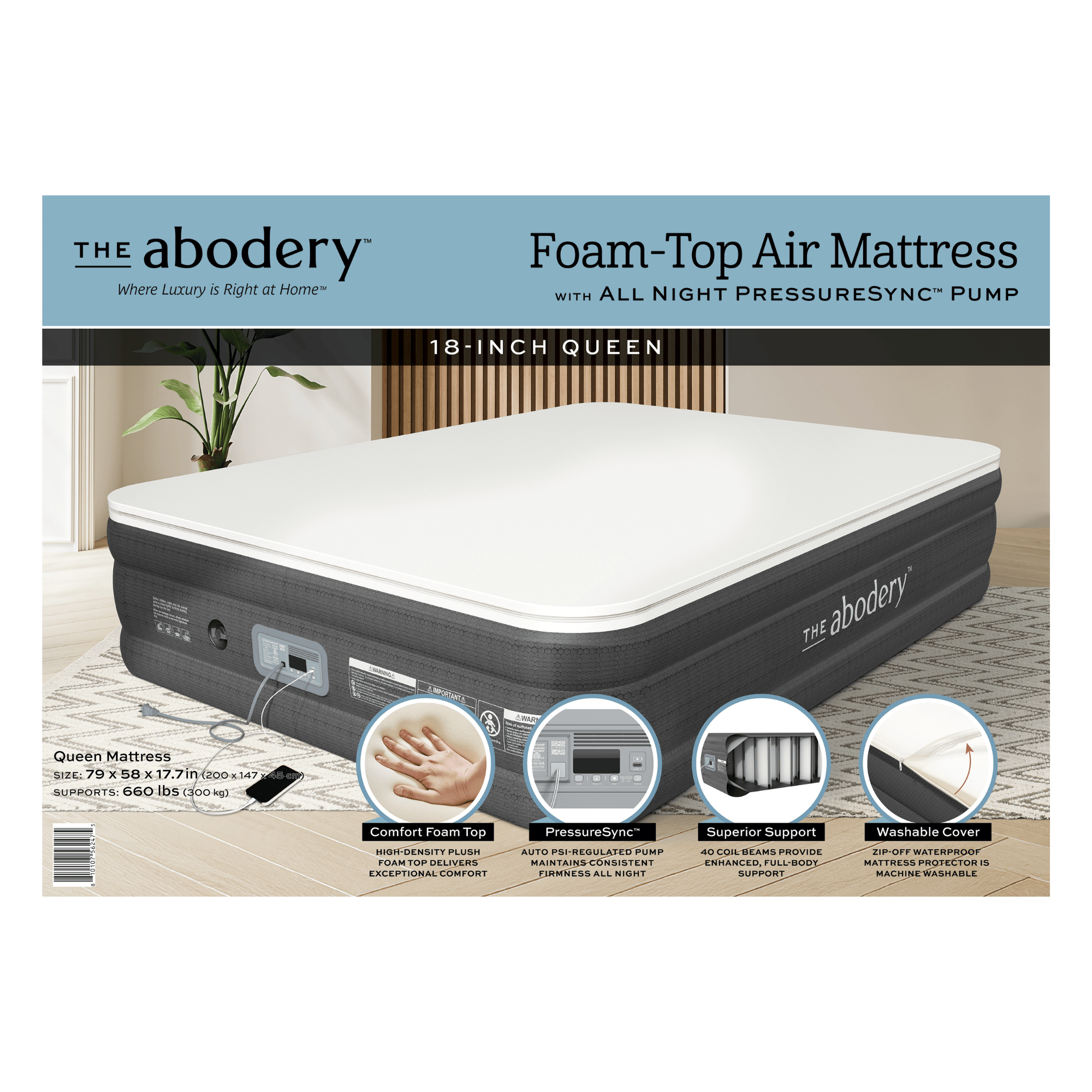 Foam-Top Air Mattress