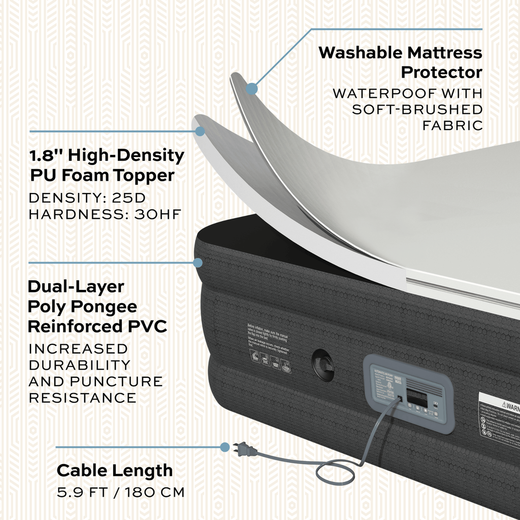 Foam-Top Air Mattress